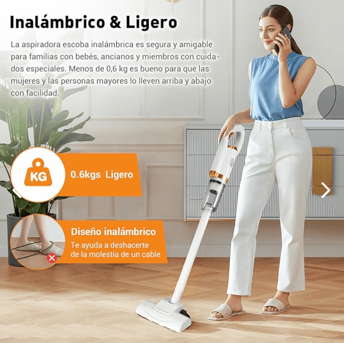 Aspiradora Portátil EcoPowerClean